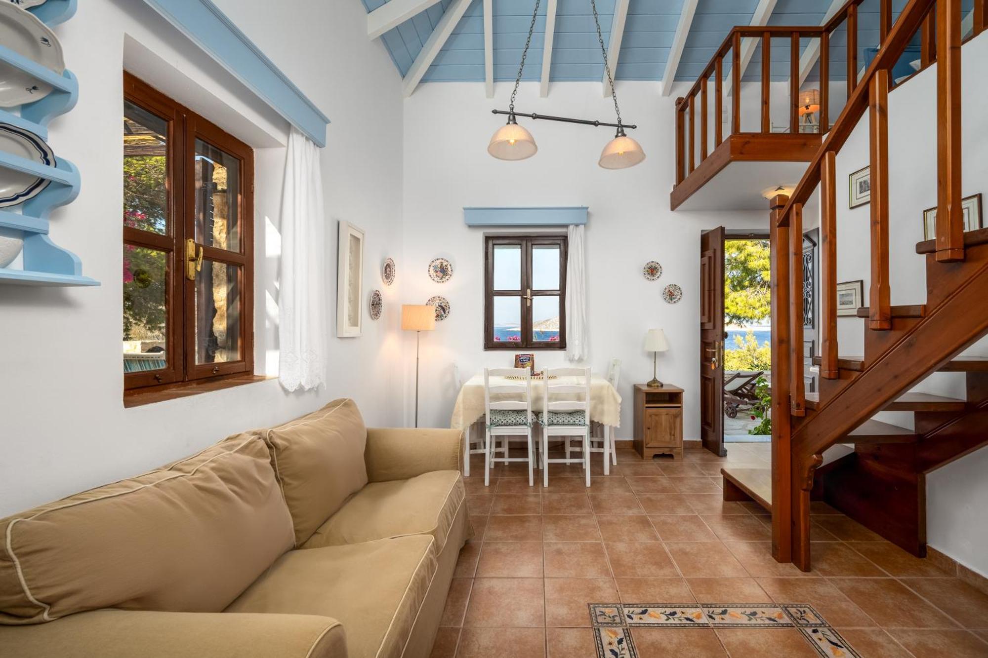 Villa Ftenagia Chalki Town Dış mekan fotoğraf